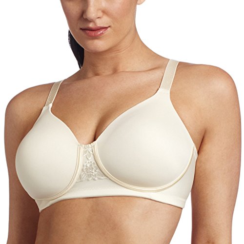 Vanity Fair Women's Beauty Back Full Figure Wirefree Bra 71380, Ivory, 42C