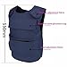 Security Guard Vest Cs Field Genuine Tactical Vest Breathable Combat Training Vest Clothing Cut Proof Protecting Clothes For Men Women(Dark-Blue)