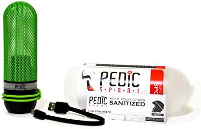 Top Portable USB Powered UV Sanitizer – Powerful UV Sterilizer Lamp, Odor Eliminator For Sports Shoes, Helmets, Bags &amp; Gloves- Kills Fungi &amp; Germs With UV Light Treatment, Prevents Smells