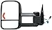 Fit System 62076G Chevrolet/GMC/Cadillac Driver Side Replacement Heated Towing Mirror with Turn Signal and Dual Glass