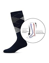 Calcetines de compresión para hombre (6 unidades) - Apoyo muscular graduado - atlético o médico