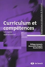 Curriculum et compétences