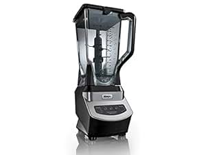 ninja blender 1000 watts silver oz certified blenders refurbished nj600 soda chip mint chocolate ice cream niesade