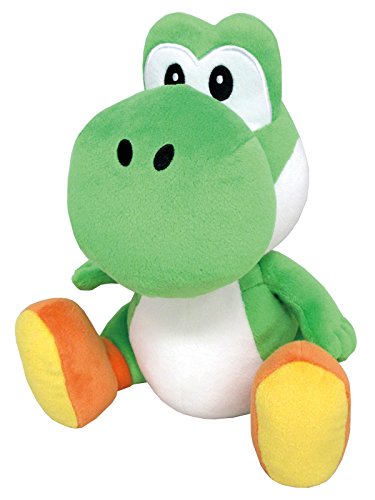 Little Buddy 1585 Super Mario All Star Collection - 1585 - Yoshi Medium Stuffed Plush, 10