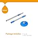 Hapinnex Floor Mop Handle Replacement- Suitable for 360° Spin Cleaning Mops Bucket