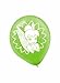 Disney Tinkerbell Birthday Party Latex Balloons (6 Pack), Blue/Green, 12
