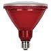 Westinghouse 0314700 11W PAR38 LED Outdoor Bulb, Flood Red E26 (Medium) Base, 120V, Box