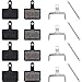 Zonon 4 Pairs Bike Brake Pads for TRP Tektro Shimano Deore Br-M575 M525 M515 T615 T675 M505 M495 M486 M485 M475 M465 M447 M446 M445 M416 M415 M395 M375 M315 M355 C601 C501sthumb 2