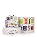 The Body Shop White Musk Fragrance Gift Set, 4pc Paraben-Free Fragrance Set of White Musk Bath and Body Routine
