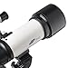Solomark 70mm Apeture Telescope Travel Scope 400mm Az Mount - Good Partner to View Moon and Planet - Travel Scope with Backpack - Good Telescope for Kids