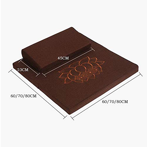 FCSFSF-Large-Zafu-And-Zabuton-Meditation-CushionPortable-Foldable-Floor-Cushion-Outdoor-Coconut-Fibre-Linen-Yoga-CushionSquare-Handcrafted-Meditation-Mat