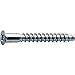 Firmit 5mm x 40mm Flat Head Stainless Steel Wood Screws, 100 Pack, Silver