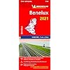 BENELUX 11714 CARTE NATIONAL 2021 MICHELIN KAART