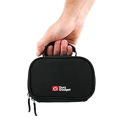 DURAGADGET Black Neoprene Lightweight Zip-Locked