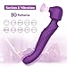 Clitoral Sucking Vibrator G Spot Stimulation with 10 Suction & Vibration Patterns, Rechargeable Clit Stimulator with 10 Pulsating Modes, Silicone Sex Toys for Women and Couples