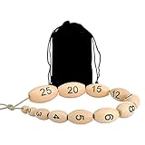 viktoon Prader Orchidometer Beech Wooden Beads for Testis Measure