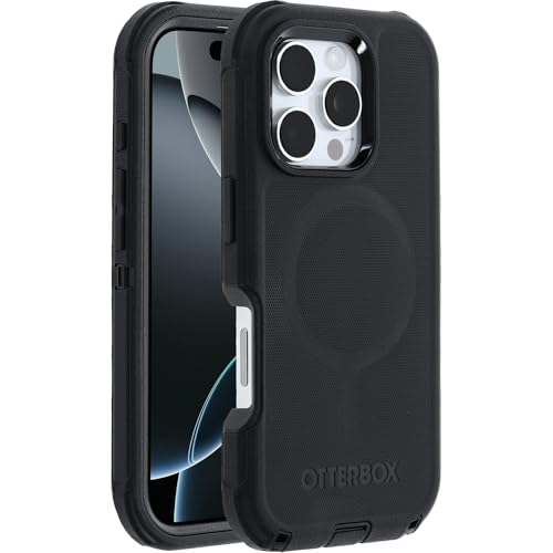 OtterBox iPhone 16 Pro Defender Series Case - Black (Single Unit Ships in polyb…