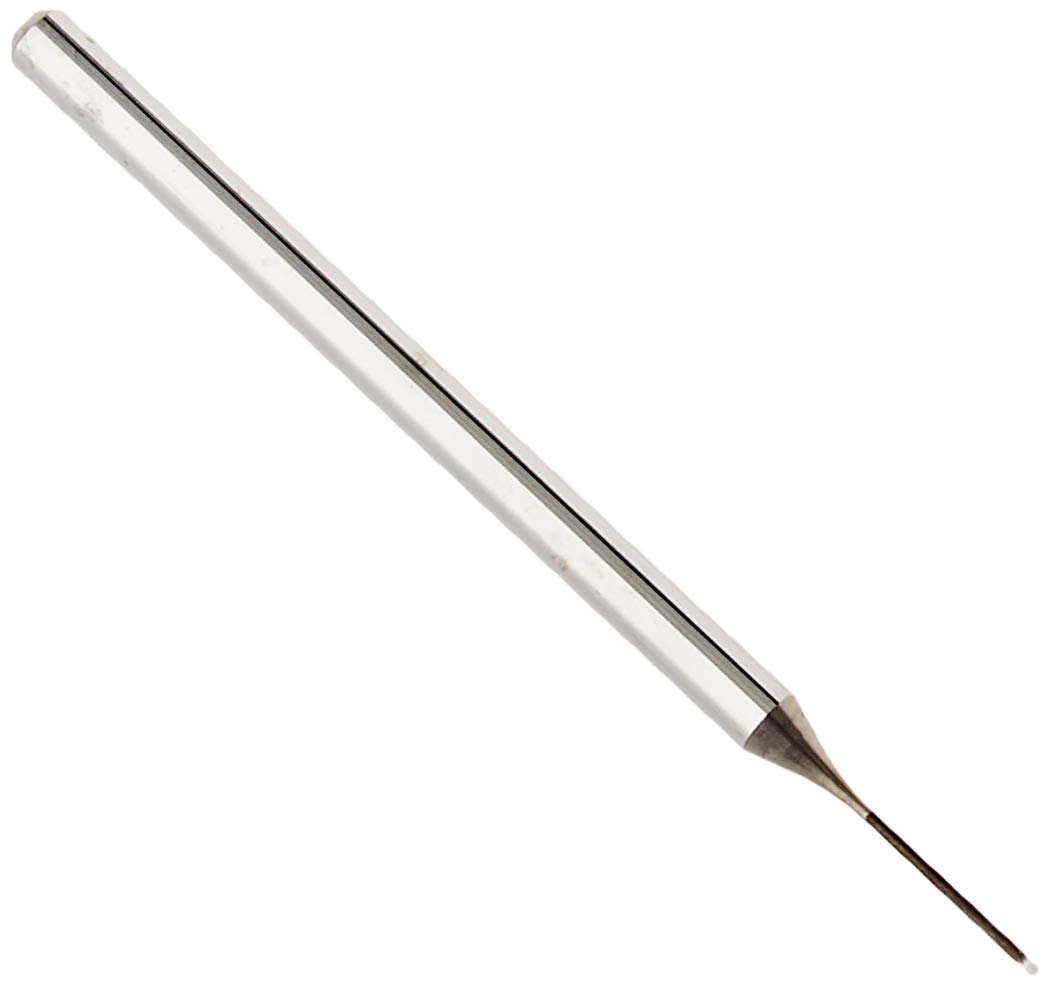 Karnasch 306544006000609 HSC Micro Strawberry Metal Hard Handle with Diamond Coated Angle Radius < 25 × D Cutting Depth, 0.6 mm Cutting Diameter, 0.06 mm Corner Radius, 3 mm