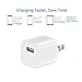 HONGGE USB Wall Charger, 1A/5V Universal Portable Travel Adapter High Speed 1.0A output for iPhone, iPad, HTC, LG,iPod,Nokia [3 PACK] (white) …