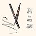 PYT Beauty Defining Brow Pencil, Chocolate, For Medium to Dark Brown Hair, Hypoallergenic, Cruelty Free, 1 Count