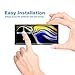 Luminira Compatible Samsung Galaxy Note 9 Tempered Glass Screen Protector, Luminira [2-Pack] [3D Coverage][Curved] [Bubble-Free][9H Hardness] [Anti-Scratch] Screen Protectors Compatible Note 9