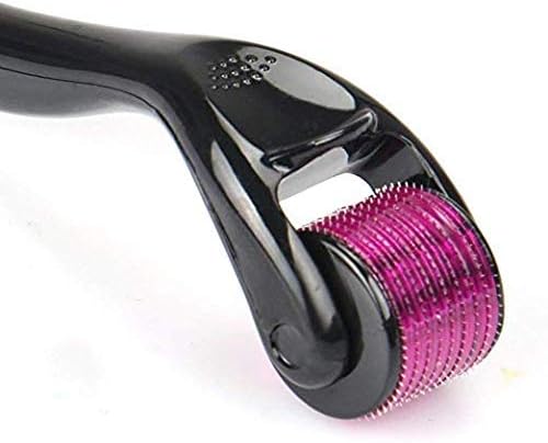 Airblasters Derma Roller 0.5mm, Titanium Microneedle Roller for Face, Microdermabrasion Facial Roller, Microneedling Dermaroller, Includes Storage Case