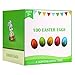 100 SETS Toy Filled Easter Eggs - 2 3/8