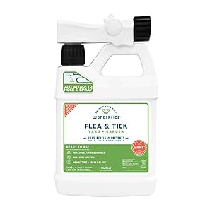 Wondercide – Ready to Use Flea, Tick, and Mosquito Yard Spray with Natural Essential Oils – Mosquito and Insect Killer…