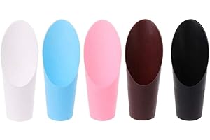 LARATH 5 Pieces Plastic Garden Shovels Bonsai Soil Scoops Small Soil Scoop Spade Potted Plant Succulent Planting Potting Cup 