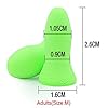 Top-Reusable-Comfortable-EarplugsPolyurethance-Memory-FoamEar-Shield-484dB-Highest-NRR-for-Sleeping-Travel-Work-Hearing-ProtectionGreen