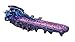 Pacific Giftware Blue Dragon on Amethyst Gemstone Quartz Stick Incense Burner Medieval Fantasy 10.75 Inch L