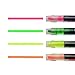 4 PCS Highlighter Pens, Double-headed Multifunctional Pen included Roller Ball Pen and Highlighter 4 Colors