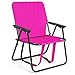 Best Choice Products 12in Height Seat Backpack Folding Chair Outdoor Beach Camping - Pink