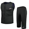 Blue-Ocean-2mm-SCR-Neoprene-Sleeveless-Two-piece-Men-Wetsuit-with-Zip-for-Diving-and-Swimming-Black