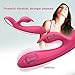 G Spot Rabbit Vibrator with Bunny Ears for Clitoris Stimulation,Rechargeable Quiet Vagina Stimulator with 10 Vibration Modes, Waterproof Dildo Sex Toys for Women and Couples