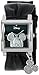 Disney Unisex MK1030 Mickey Mouse Black Strap with Icon Charm Watch