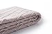 BOURINA Textured Solid Soft Sofa Throw Couch Cover Knitted Decorative Blanket,50