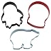 Wilton 3-Piece Christmas Polar Metal Cookie Cutter Set