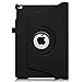 Fintie Case for iPad Air 2 - 360 Degree Rotating Stand Smart Protective Case Cover with Auto Sleep/Wake Feature for iPad Air 2, Black