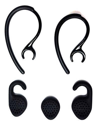 Ear Gels Ear Hooks for Jabra Extreme & Jabra Extreme2 Bluetooth Headset Ear Hooks Ear Loops Earhooks Earloops Earclips Ear Buds Ear Gels Stabilizers Eargels Earbuds Eartips Earstabilizers Replacement