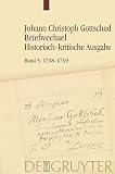 Image de 5: 1738- Juni 1739: Unter Einschluss Des Briefwechsels Von Luise Adelgunde Victorie Gottsched (German Edition)