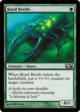 Magic: the Gathering - Bond Beetle (161) - Magic 2013