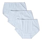 Jack 'n Jill Girls 100% Combed Cotton Briefs In White (3 Pack)