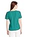 Napa Valley Women's Petite Novelty Jacquard T-Shirt