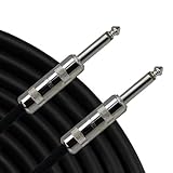StageMASTER SEG-15 15-Feet Instrument 1/4-Inch Straight Each End Connector Low Noise Shielded Cable