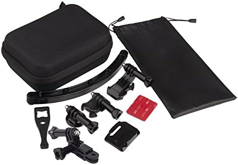 Gorilla Gear Action Camera Essential Kit - Includes Travel Case + Bag, Tripod Mount, Extension, 3-way-pivot, 2 Basic Mounts, Spanner and 4 X Screws - For Gopro and Other Compatible Action Cameras