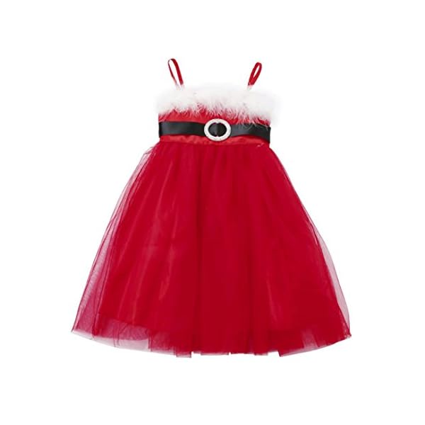 kaifongfu Dress Toddler, Kids Princess Christmas Outfits Clothes Dress for Baby Girls - Image 3