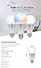 LIGHTEU Mi Light 9W RGB+CCT LED Bulb WiFi Lamp Color Mi-Light Warm White Dimmable Remote and APP Control (9W E26/E27)