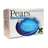 Pears Soap with Mint Extract(Spearmint Extract and Menthol)