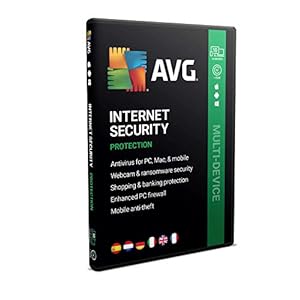 AVG Internet Security 2023 – antivirussoftware, bescherming tegen ransomware, aanpasbare firewall | meerdere apparaten…